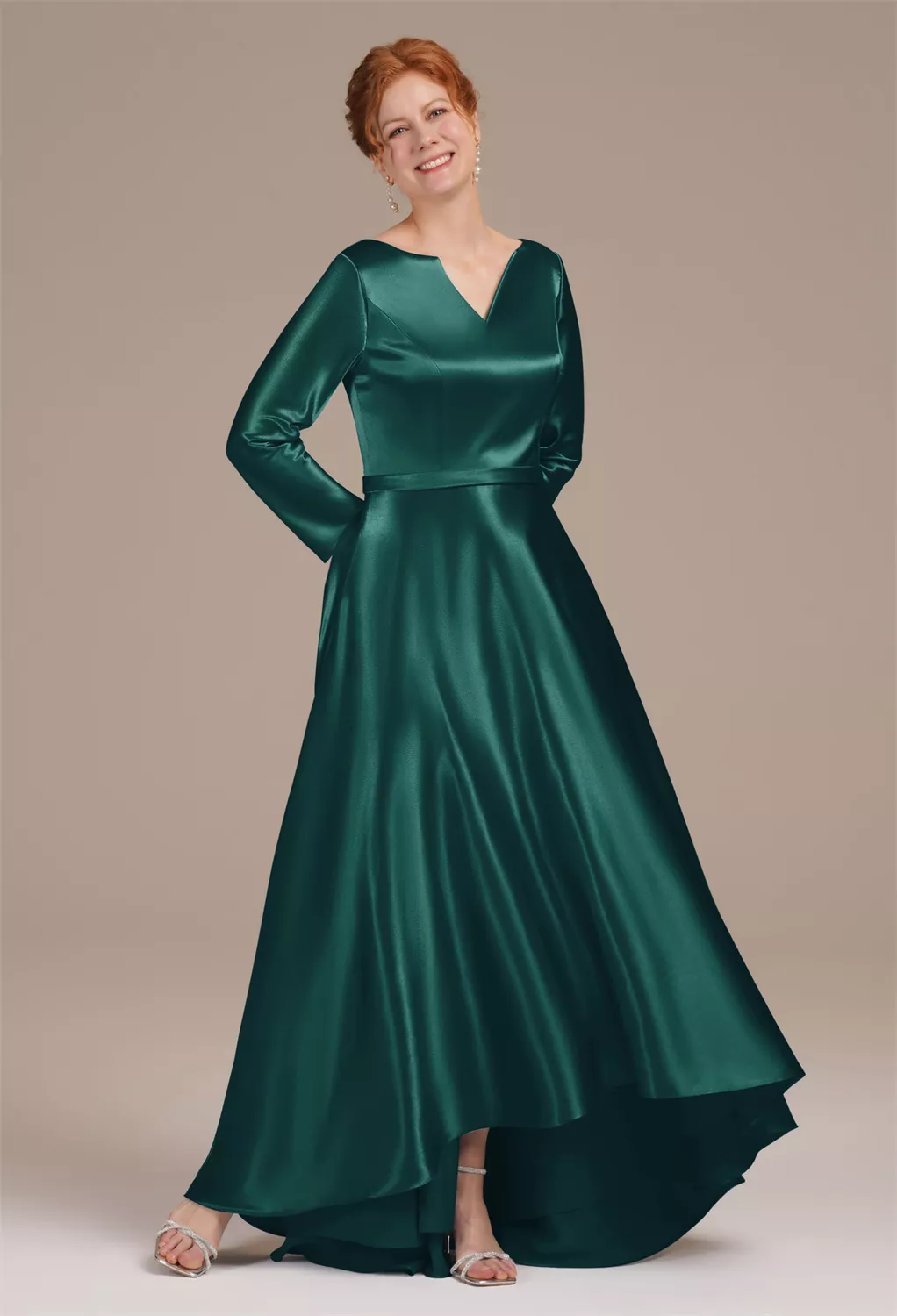 AW Presto Hunter Green  Mother of the Bride Dresses